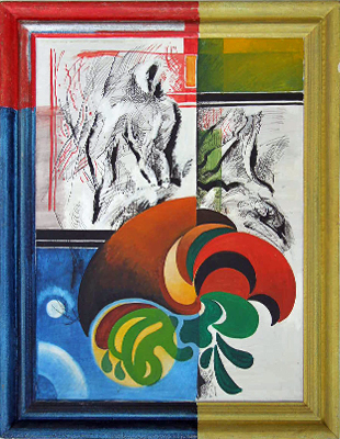 Frühe Komposition | 1974 | Acryl